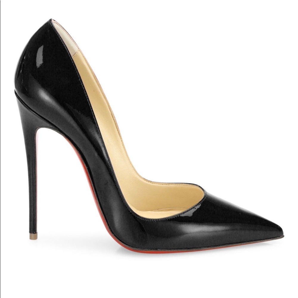 Christian Louboutin So Kate 120 Patent Leather Pumps
